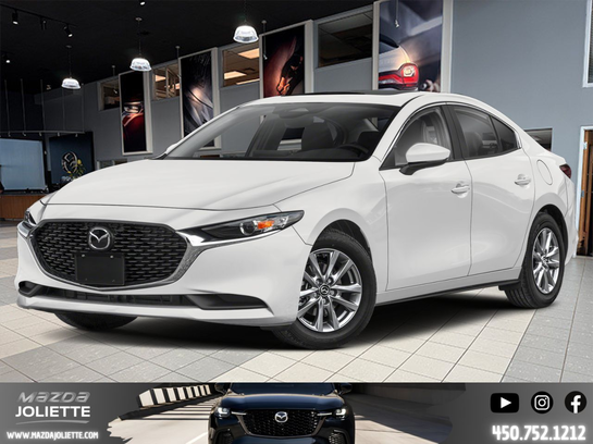 2025 MAZDA Mazda3 2025 Snowflake White Pearl 2025 MAZDA Mazda3 2025 Snowflake White Pearl