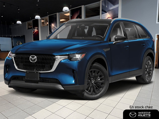 MAZDA CX-90 hybride l&eacute;ger 2025 2025 Bleu cristal fonc&eacute; mica
